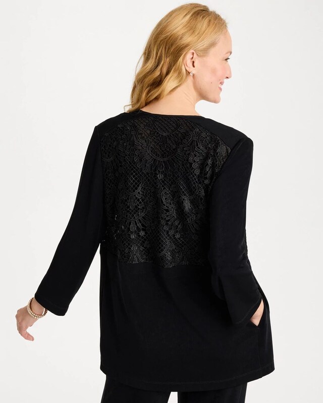 Travelers Collection Lace Jacket - image 3